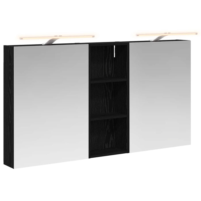 Set dulap baie 3 buc. 130 x 14,5 x 70 cm Lemn prelucrat WALTI