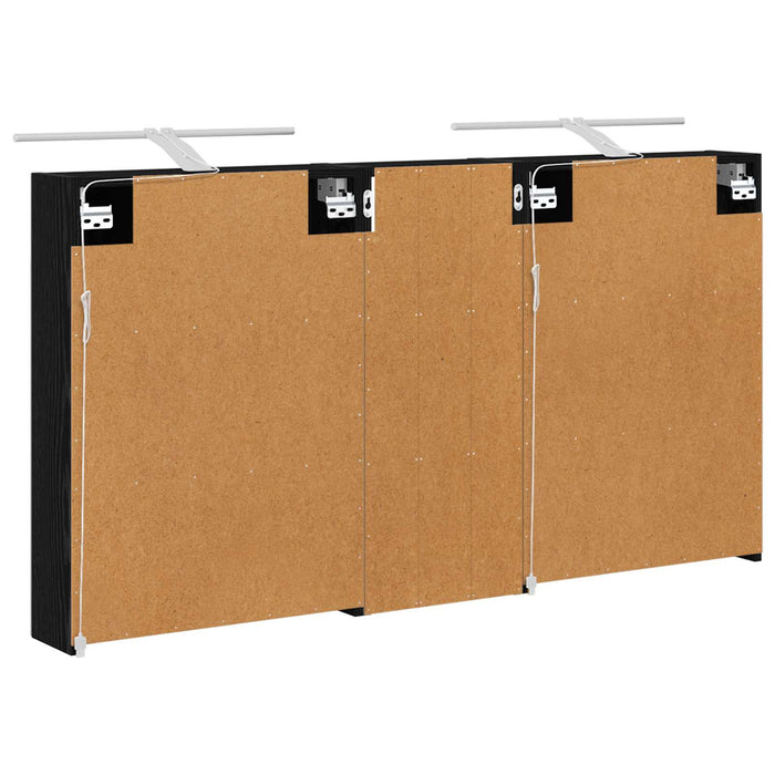 Set dulap baie 3 buc. 130 x 14,5 x 70 cm Lemn prelucrat WALTI