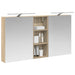 Set dulap baie 3 buc. 130 x 14,5 x 70 cm Lemn prelucrat - WALTI WALTI