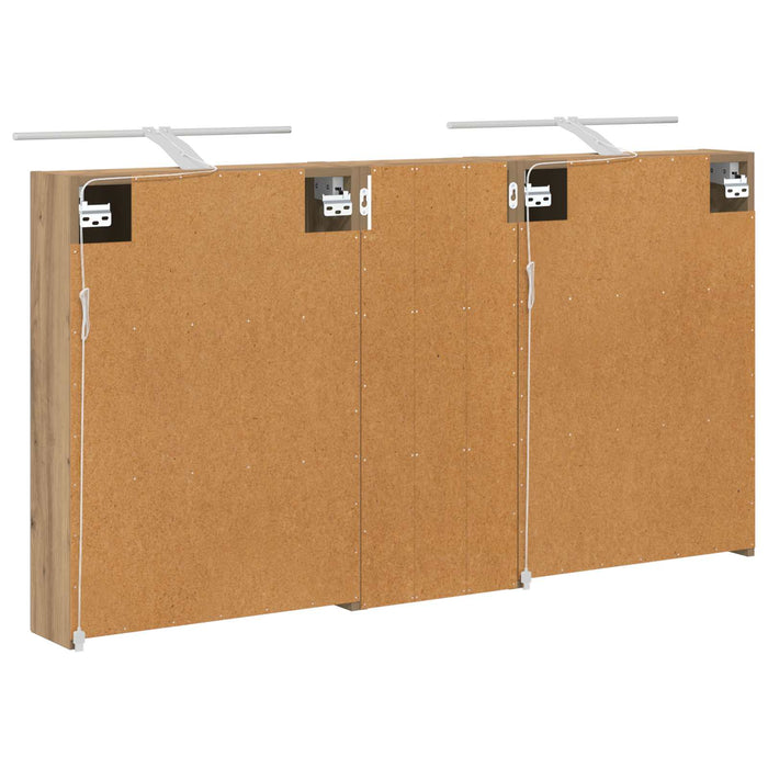 Set dulap baie 3 buc. 130 x 14,5 x 70 cm Lemn prelucrat - WALTI WALTI