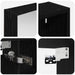 Set dulap baie 3 buc. 140 x 14,5 x 70 cm Lemn prelucrat - WALTI WALTI