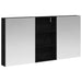 Set dulap baie 3 buc. 140 x 14,5 x 70 cm Lemn prelucrat - WALTI WALTI