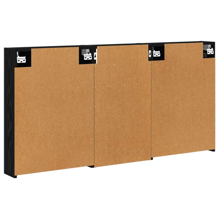 Set dulap baie 3 buc. 140 x 14,5 x 70 cm Lemn prelucrat - WALTI WALTI