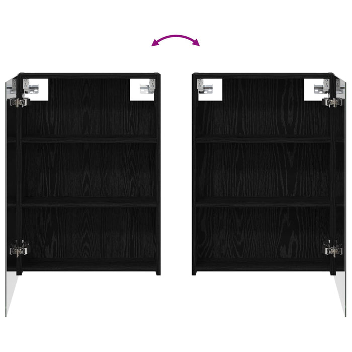 Set dulap baie 3 buc. 140 x 14,5 x 70 cm Lemn prelucrat - WALTI WALTI