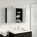 Set dulap baie 3 buc. 140 x 14,5 x 70 cm Lemn prelucrat - WALTI WALTI