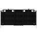 Set dulap baie cu raft 3 pcs 140 x 14,5 x 70 cm Lemn compozit - WALTI WALTI