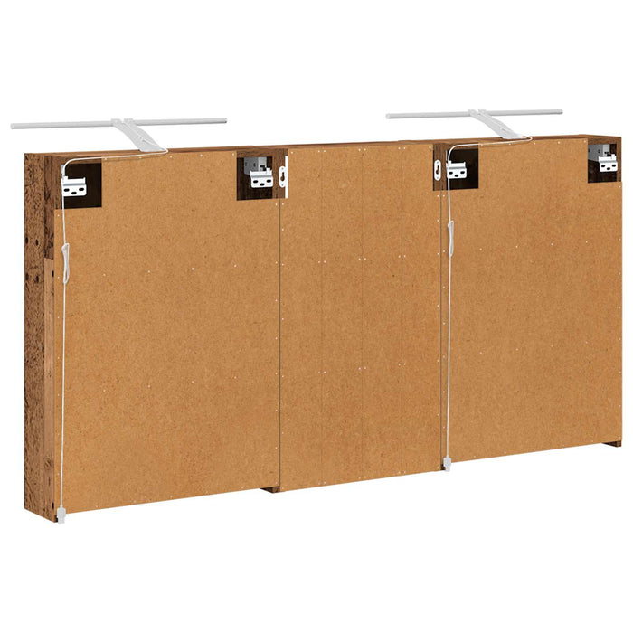 Set dulap baie 3 buc. 140 x 14,5 x 70 cm Lemn prelucrat WALTI