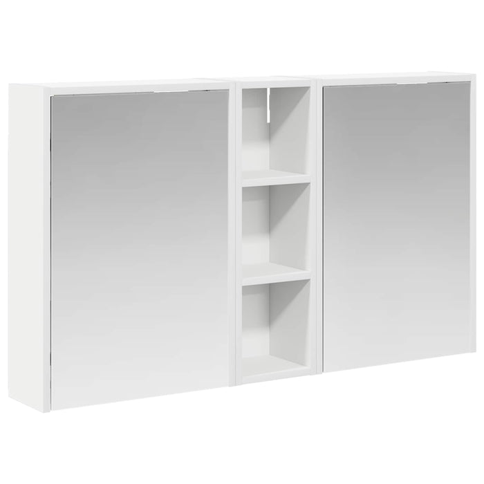 Set dulap baie pentru 3 pcs 106 x 16 x 62,5 cm Lemn compozit - WALTI WALTI
