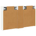Set dulap baie pentru 3 pcs 106 x 16 x 62,5 cm Lemn compozit - WALTI WALTI