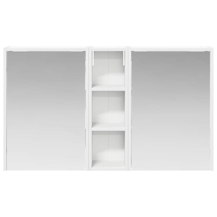 Set dulap baie pentru 3 pcs 106 x 16 x 62,5 cm Lemn compozit - WALTI WALTI