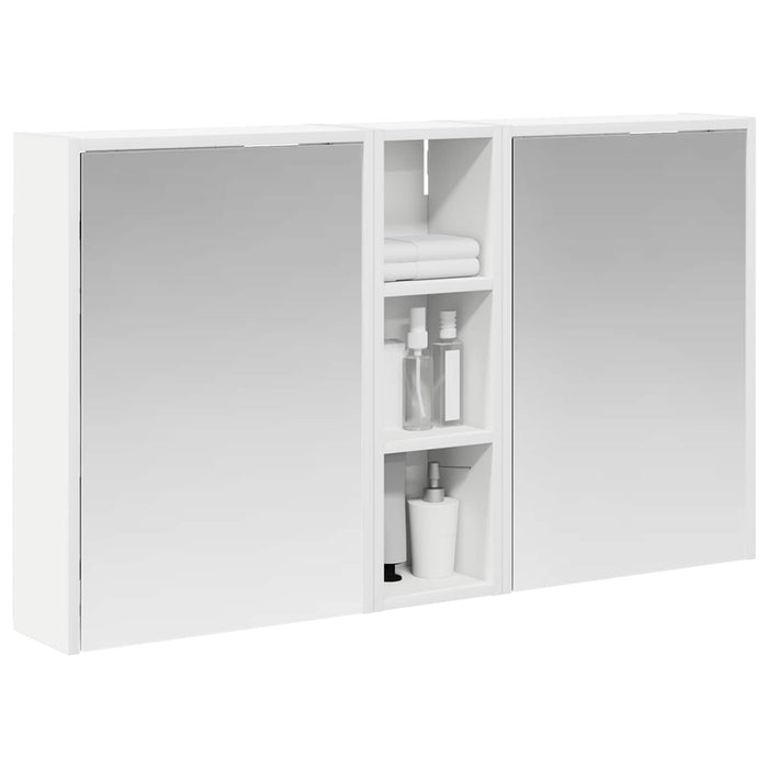 Set dulap baie pentru 3 pcs 106 x 16 x 62,5 cm Lemn compozit - WALTI WALTI