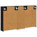 Set dulap baie 3 buc. 106 x 16 x 62,5 cm Lemn prelucrat - WALTI WALTI