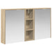 Set dulap baie pentru 3 pcs 106 x 16 x 62,5 cm Lemn compozit - WALTI WALTI