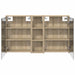 Set dulap baie pentru 3 pcs 106 x 16 x 62,5 cm Lemn compozit - WALTI WALTI