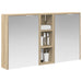 Set dulap baie pentru 3 pcs 106 x 16 x 62,5 cm Lemn compozit - WALTI WALTI