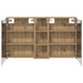 Set dulap baie pentru 3 pcs 106 x 16 x 62,5 cm Lemn compozit - WALTI WALTI