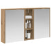 Set dulap baie pentru 3 pcs 106 x 16 x 62,5 cm Lemn compozit - WALTI WALTI