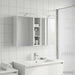 Set dulap baie pentru 3 pcs 106 x 16 x 62,5 cm Lemn compozit - WALTI WALTI