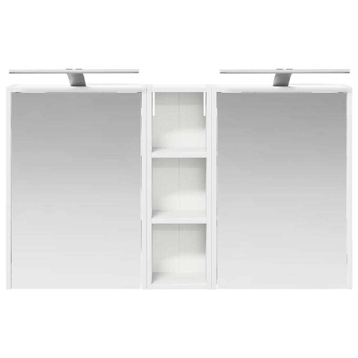 Set dulap baie pentru 3 pcs 106 x 16 x 62,5 cm Lemn compozit - WALTI WALTI