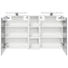 Set dulap baie pentru 3 pcs 106 x 16 x 62,5 cm Lemn compozit - WALTI WALTI