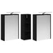 Set dulap baie 3 buc. 106 x 16 x 62,5 cm Lemn prelucrat - WALTI WALTI