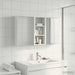 Set dulap baie pentru 3 pcs 116 x 16 x 62,5 cm Lemn compozit - WALTI WALTI