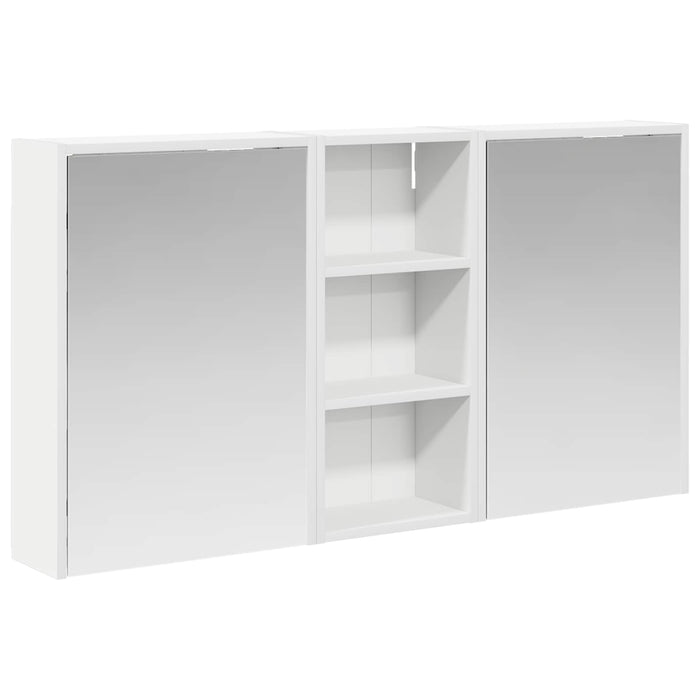 Set dulap baie pentru 3 pcs 116 x 16 x 62,5 cm Lemn compozit - WALTI WALTI