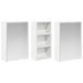 Set dulap baie pentru 3 pcs 116 x 16 x 62,5 cm Lemn compozit - WALTI WALTI