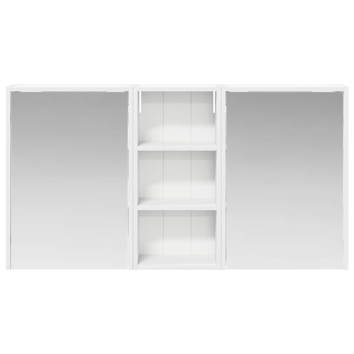 Set dulap baie pentru 3 pcs 116 x 16 x 62,5 cm Lemn compozit - WALTI WALTI