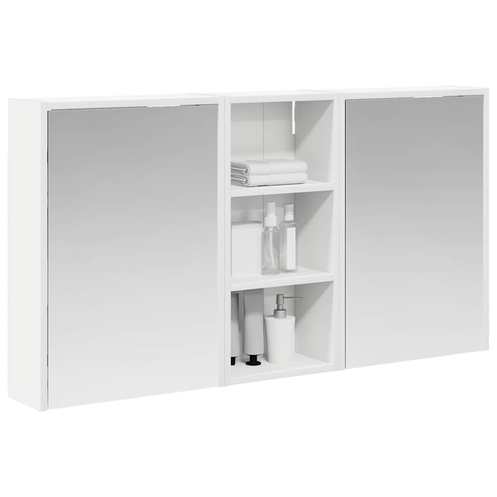 Set dulap baie pentru 3 pcs 116 x 16 x 62,5 cm Lemn compozit - WALTI WALTI