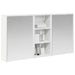 Set dulap baie pentru 3 pcs 116 x 16 x 62,5 cm Lemn compozit - WALTI WALTI