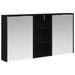 Set dulap baie pentru 3 pcs 116 x 16 x 62,5 cm Lemn compozit - WALTI WALTI