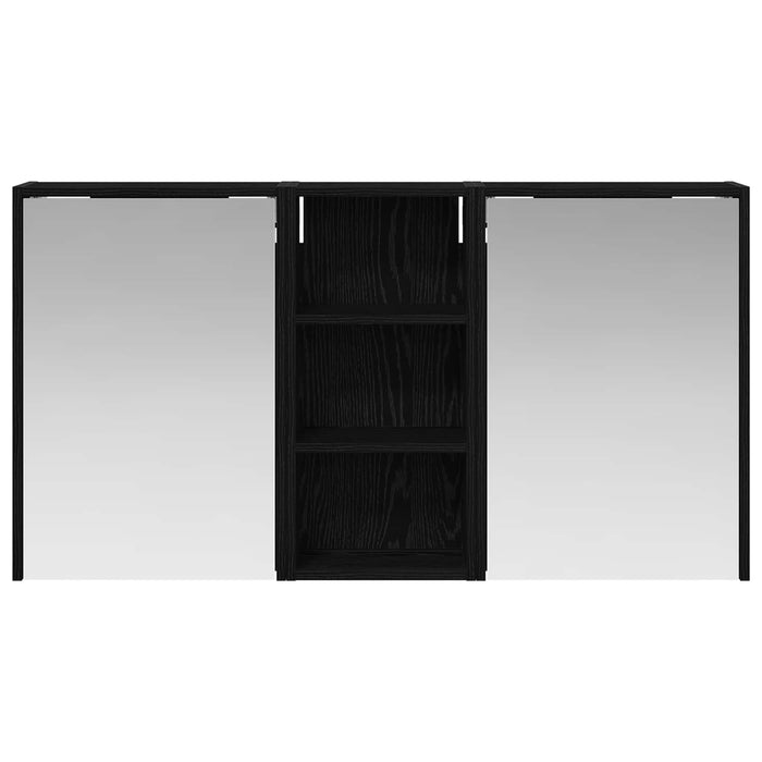Set dulap baie pentru 3 pcs 116 x 16 x 62,5 cm Lemn compozit - WALTI WALTI