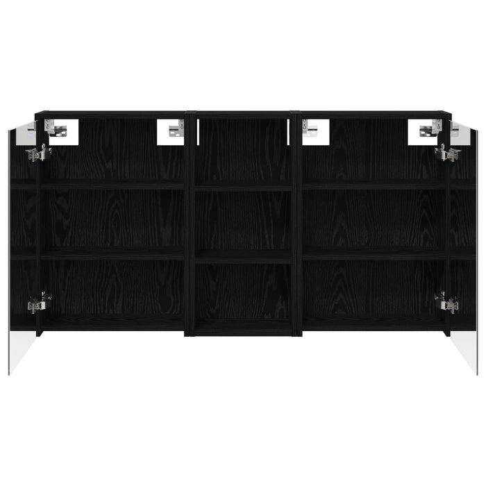 Set dulap baie pentru 3 pcs 116 x 16 x 62,5 cm Lemn compozit - WALTI WALTI