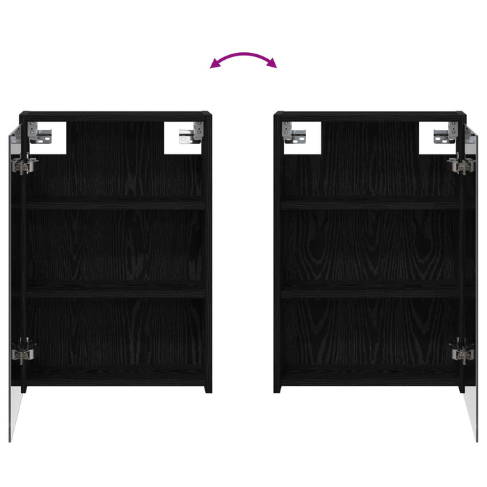 Set dulap baie pentru 3 pcs 116 x 16 x 62,5 cm Lemn compozit - WALTI WALTI