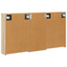 Set dulap baie 3 buc. 116 x 16 x 62,5 cm Lemn prelucrat - WALTI WALTI