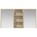 Set dulap baie 3 buc. 116 x 16 x 62,5 cm Lemn prelucrat - WALTI WALTI