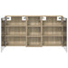 Set dulap baie 3 buc. 116 x 16 x 62,5 cm Lemn prelucrat - WALTI WALTI