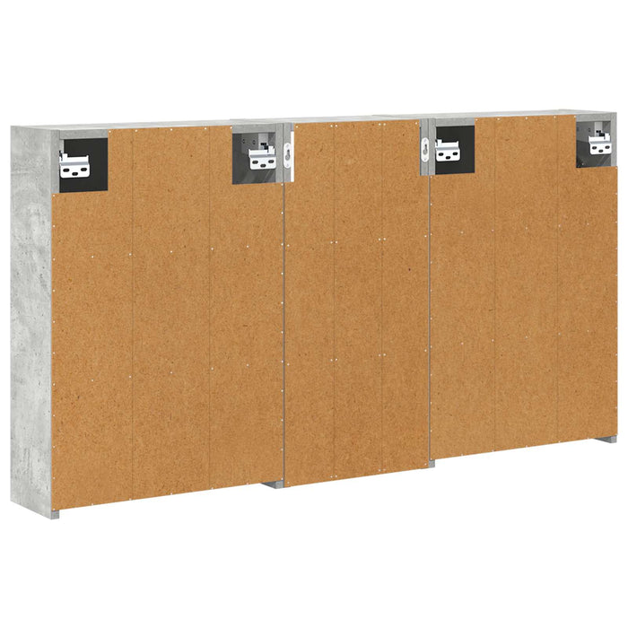 Set dulap baie 3 buc. 116 x 16 x 62,5 cm Lemn prelucrat WALTI
