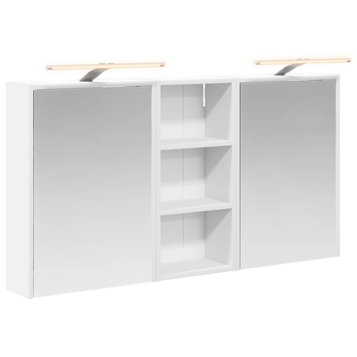 Set dulap baie pentru 3 pcs 116 x 16 x 62,5 cm Lemn compozit - WALTI WALTI
