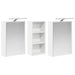 Set dulap baie pentru 3 pcs 116 x 16 x 62,5 cm Lemn compozit - WALTI WALTI