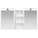 Set dulap baie pentru 3 pcs 116 x 16 x 62,5 cm Lemn compozit - WALTI WALTI
