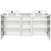 Set dulap baie pentru 3 pcs 116 x 16 x 62,5 cm Lemn compozit - WALTI WALTI