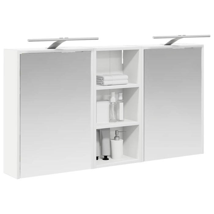 Set dulap baie pentru 3 pcs 116 x 16 x 62,5 cm Lemn compozit - WALTI WALTI