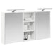 Set dulap baie pentru 3 pcs 116 x 16 x 62,5 cm Lemn compozit - WALTI WALTI