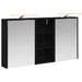 Set dulap baie pentru 3 pcs 116 x 16 x 62,5 cm Lemn compozit - WALTI WALTI