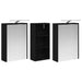 Set dulap baie pentru 3 pcs 116 x 16 x 62,5 cm Lemn compozit - WALTI WALTI