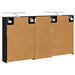 Set dulap baie pentru 3 pcs 116 x 16 x 62,5 cm Lemn compozit - WALTI WALTI