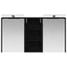Set dulap baie pentru 3 pcs 116 x 16 x 62,5 cm Lemn compozit - WALTI WALTI