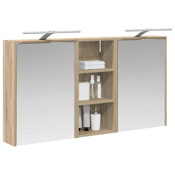 Set dulap baie 3 buc. 116 x 16 x 62,5 cm Lemn prelucrat - WALTI WALTI